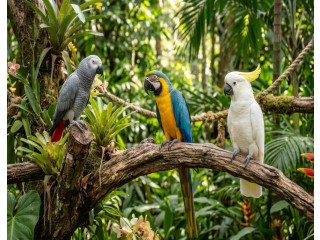 PARROTS AVAILABLE  DIFFERENT SPECIES & AGES